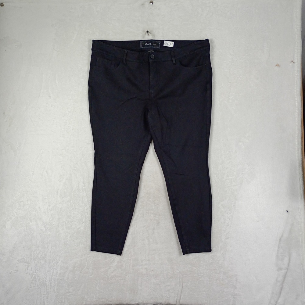 Torrid Studio Pants Womens 18  Ponte Knit Slim Fit Work Wear Office Professional